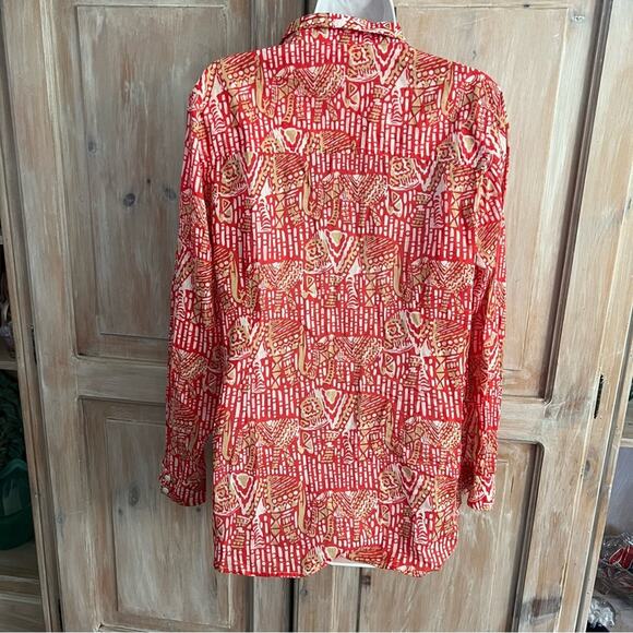 Jude Connally Button Up Shirt Women’s Large - Picture 6 of 9